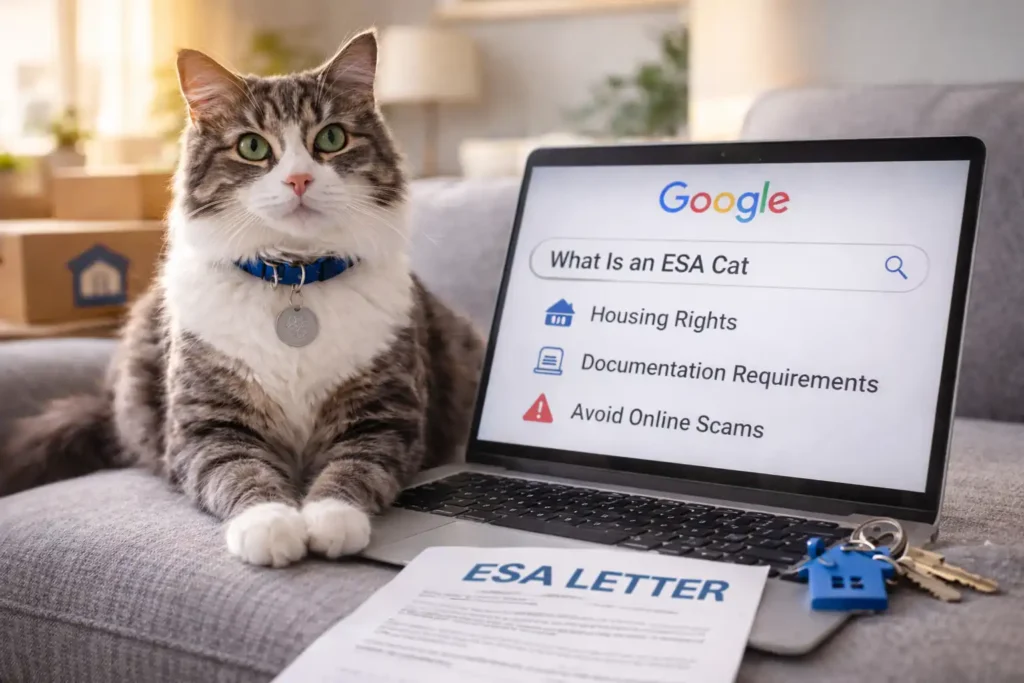 Why People Ask What Is an ESA Cat