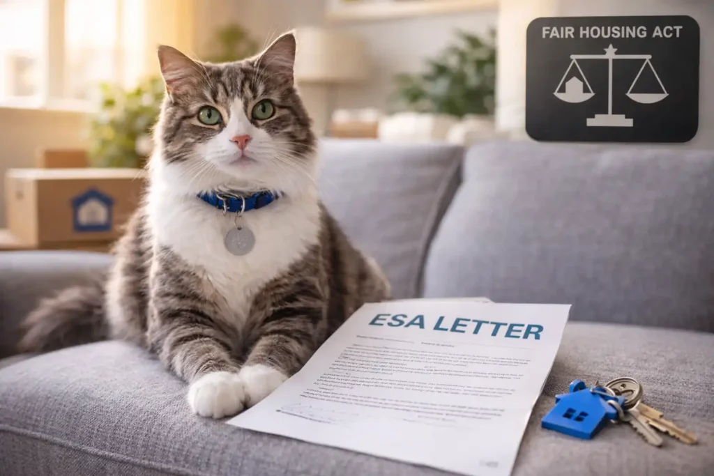 What an ESA Cat Legally Means