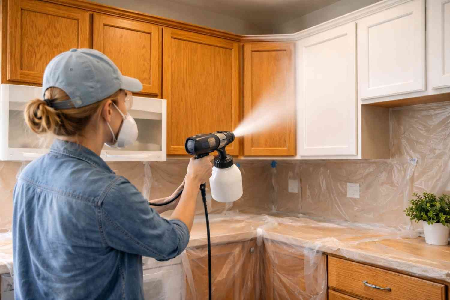 Revitalize Your Kitchen: The Magic of Spray Painting