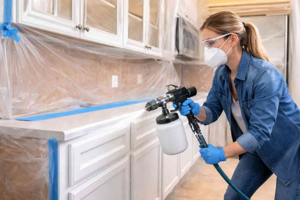 The Appeal of Kitchen Spray Painting