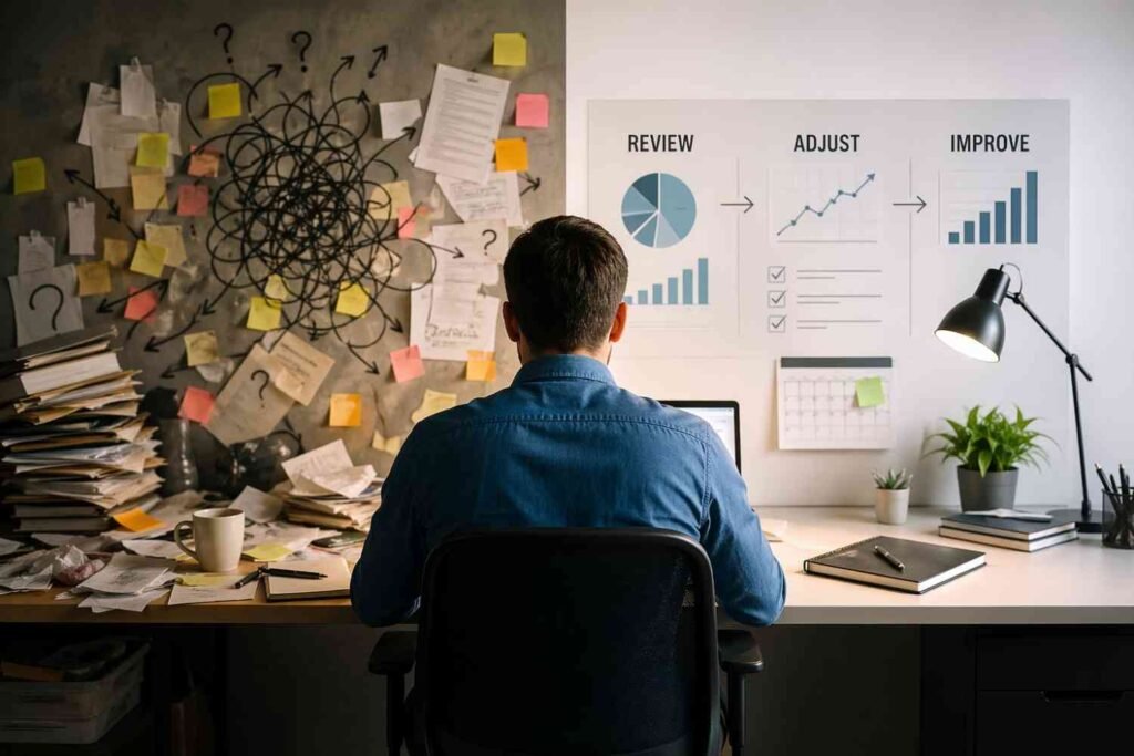 Review, Adjust, and Improve