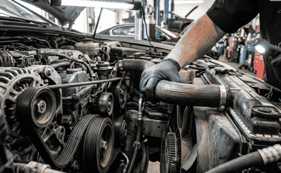 Execute a Monthly Visual Inspection of All Hoses and Belts
