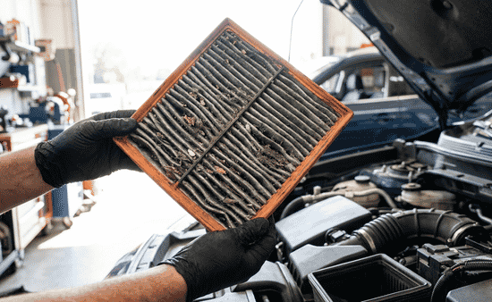 Keep the Engine Air Filter Clean and Obstruction-Free